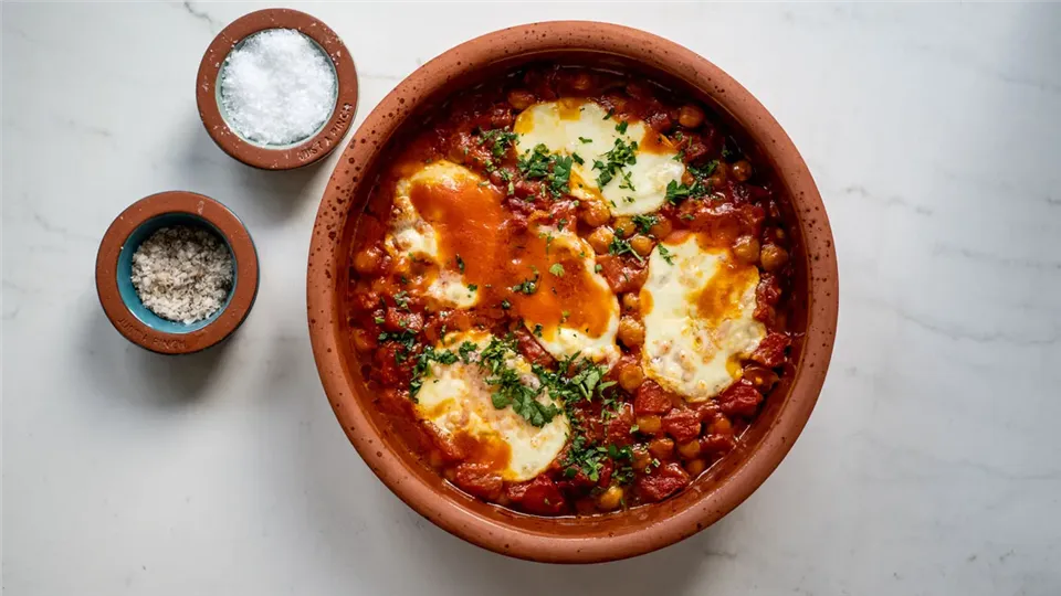 Ciecierzyca zapiekana w sosie marinara-image